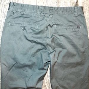 Size 32 Grey Volcom Modern Stretch Pants